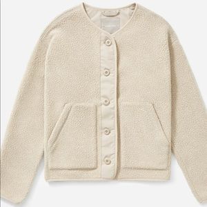Everlane ReNew Teddy Liner XS fleece jacket